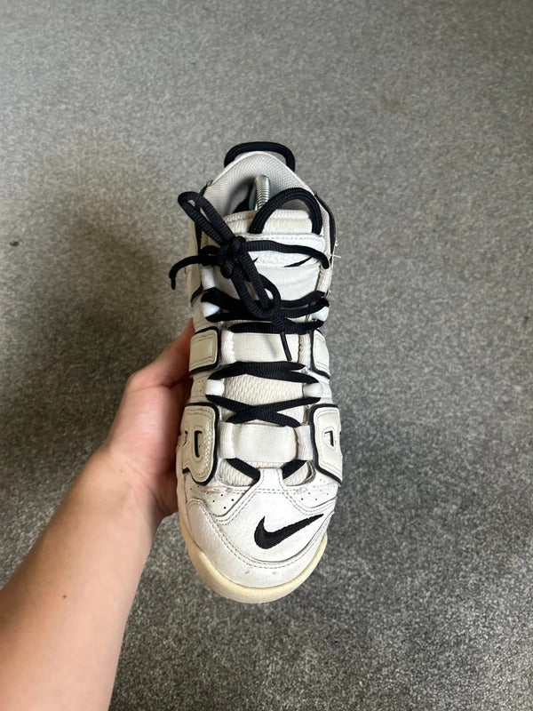 Nike air uptempo white and black uk men’s size 7